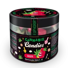Euphoria Канабисови бонбони Rasta, 140гр