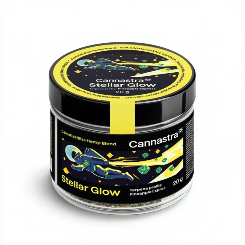 Cannastra Hamppusekoitus - Stellar Glow -jauhetut kukat, Pineapple Express (20 g)