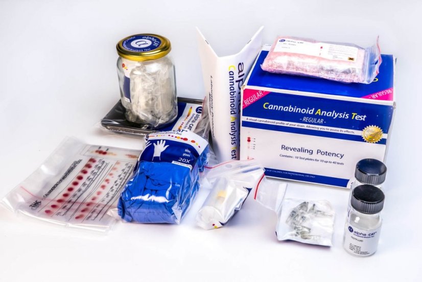 Alpha-CAT Kannabinoidianalyysitesti - REGULAR kit