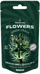 Canntropy HHCH Flower Green Crack, HHCH Quality 90 %, 1 g - 100 g