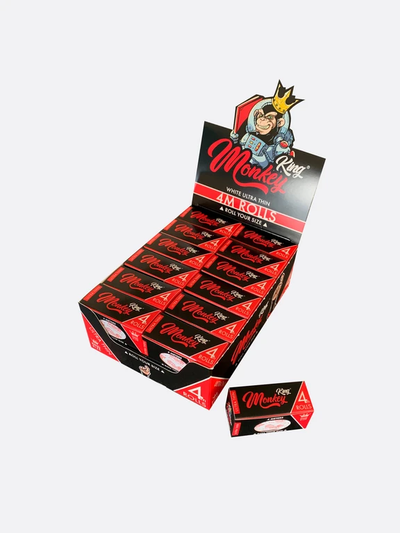 Monkey King Rolls white, 4 m, 1 booklet