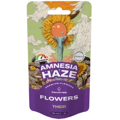 Canntropy THCD Flower Amnesia Haze, 10 % THCD, 1 - 100 g