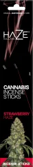 Bâtonnets d'encens au cannabis Haze Strawberry Haze