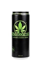 Euphoria SoStoned Boisson Énergisante au Cannabis, sans CBD, 330 ml