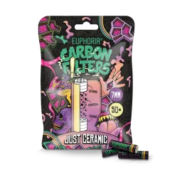 Euphoria Filtros de carbón cerámicos Just - 50 piezas