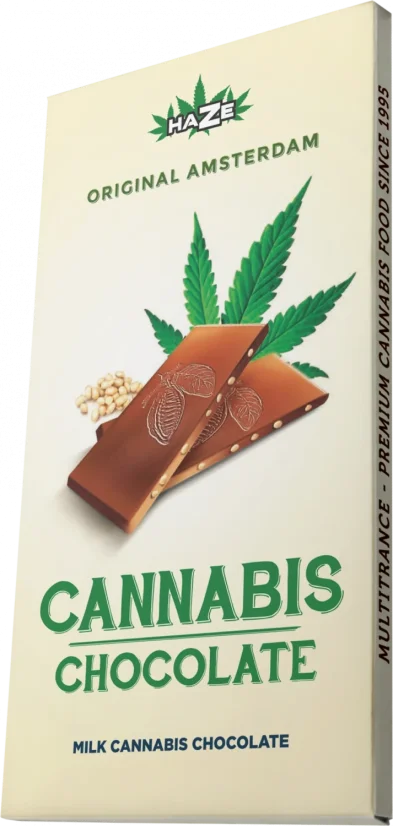 HaZe Cannabis Maitosuklaa - laatikko, 1200 g