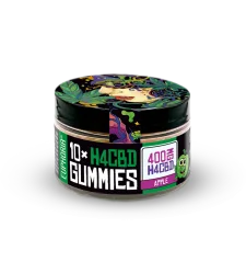 Euphoria Gummies H4CBD Pomme, 10 pièces x 40 mg, 400 mg