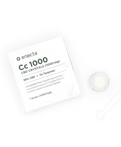 Enecta CBD-kiteitä (99 %), 1000 mg, 1 g