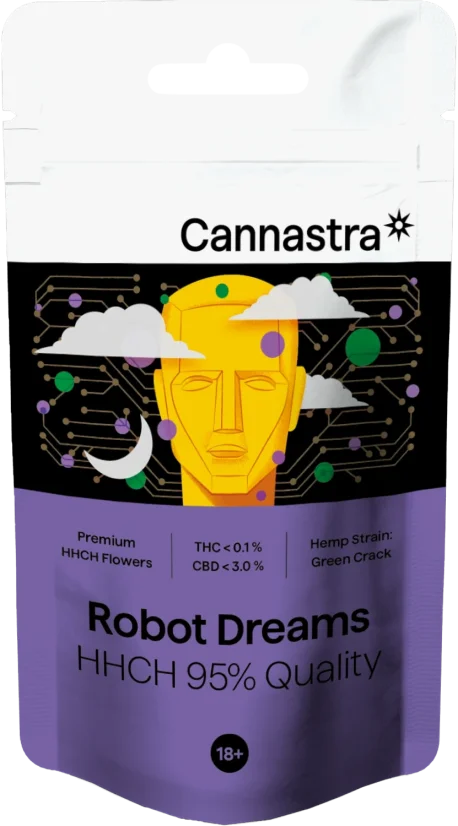 Cannastra HHCH Flower Robot Dreams, HHCH 95% laatu, 1g - 100g