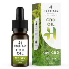 Herbican CBD olaj THC-mentes, 30%, 10 ml