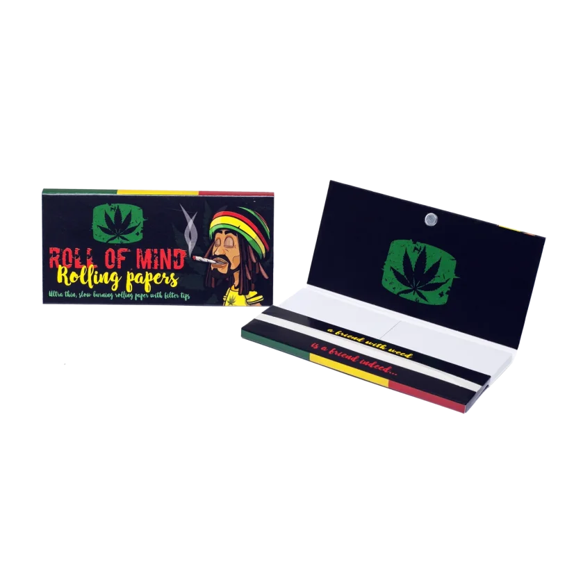 Euphoria Roll of Mind -käärepaperirulla, erittäin ohut ja hitaasti palava, 32 arkkia