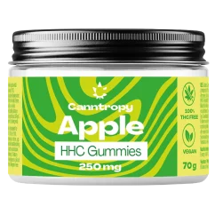 Canntropy HHC Fruit Gummit Omena, 250 mg HHC, 10 kpl x 25 mg, 70 g