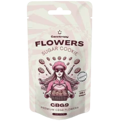 Biscuit au sucre fleur Canntropy CBG9, qualité CBG9 85%, 1 g - 100 g