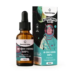 Canntropy 8-OH-HHC prémiový kanabinoidný olej, 10 % 8-OH-HHC, 10 ml