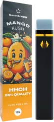 Canntropy HHCH kertakäyttöinen Vape Pen Mango Kush, HHCH laatu 95 %, 1 ml
