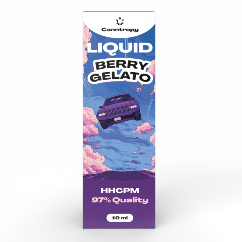 Canntropy HHCPM Liquid Berry Gelato, HHCPM 97 % laatu, 10 ml