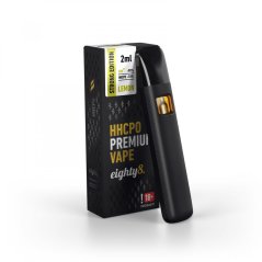 Eighty8 HHCPO Vape Pen Strong Premium Lemon, 10 % HHCPO, 2 ml