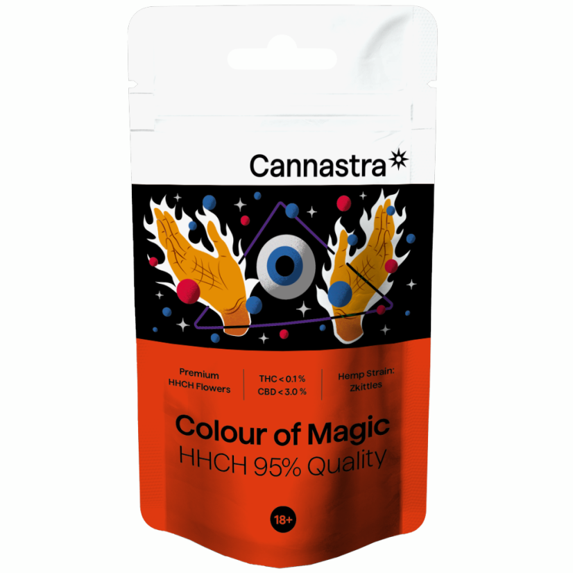 Cannastra HHCH Taikuuden kukkaväri, HHCH 95 % laatu, 1g - 100g