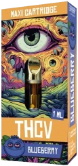 Euphoria THCV Cartridge Blueberry, 1 ml