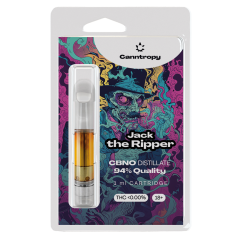 Canntropy CBNO kazeta Jack the Ripper, CBNO 94% kvalita, 1 ml