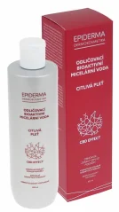 Epiderma Apă micelară demachiată CBD bioactivă, 300 ml