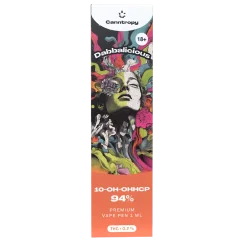 Canntropy 10-OH-HHCP Vape Pen Dabbalicious, 10-OH-HHCP 94% kvalita, 1 ml