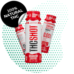 CanaPuff THC SHOT - Strawberry 60 ml (THC 30 mg)