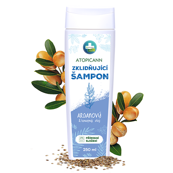 Annabis Atopicann luonnollinen hamppushampoo, 250 ml