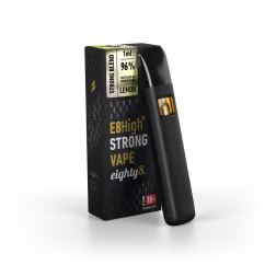 Eighty8 E8High Kertakäyttöinen Vape Lemon, 96 % E8High, 1 ml