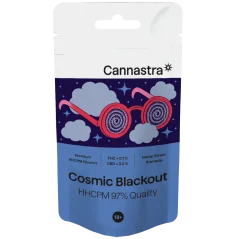 Cannastra HHCPM Flower Cosmic Blackout 97% Calitate, 1g - 100 g
