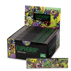 Euphoria Papieriky na balenie Kingsize Slim Whimsical, 32 kusov