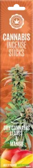 Cannabis Incenso em Varas Cannabis Seca e Manga