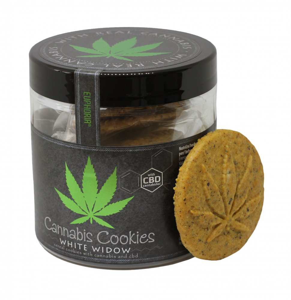 Euphoria 大麻クッキー ホワイト ウィドウ CBD 110 g