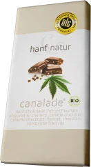Canalade Bio Organic kaņepju piena šokolāde - kartona kārba (10 tāfelītes), 1000 g