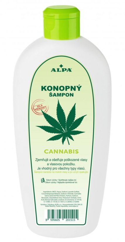 ALPA Kannabisshampoo, 430 ml