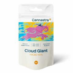Cannastra H4CBD Blomma Moln Jätte (Blåbär) 40%, 1 g - 100 g