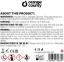 Orange County CBD Vape Pen Sour Apple, 250 mg CBD + 250 mg CBG, 3 ml