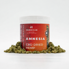 Herbican CBD Hemp Flower Amnesia, 5 g - 100 g