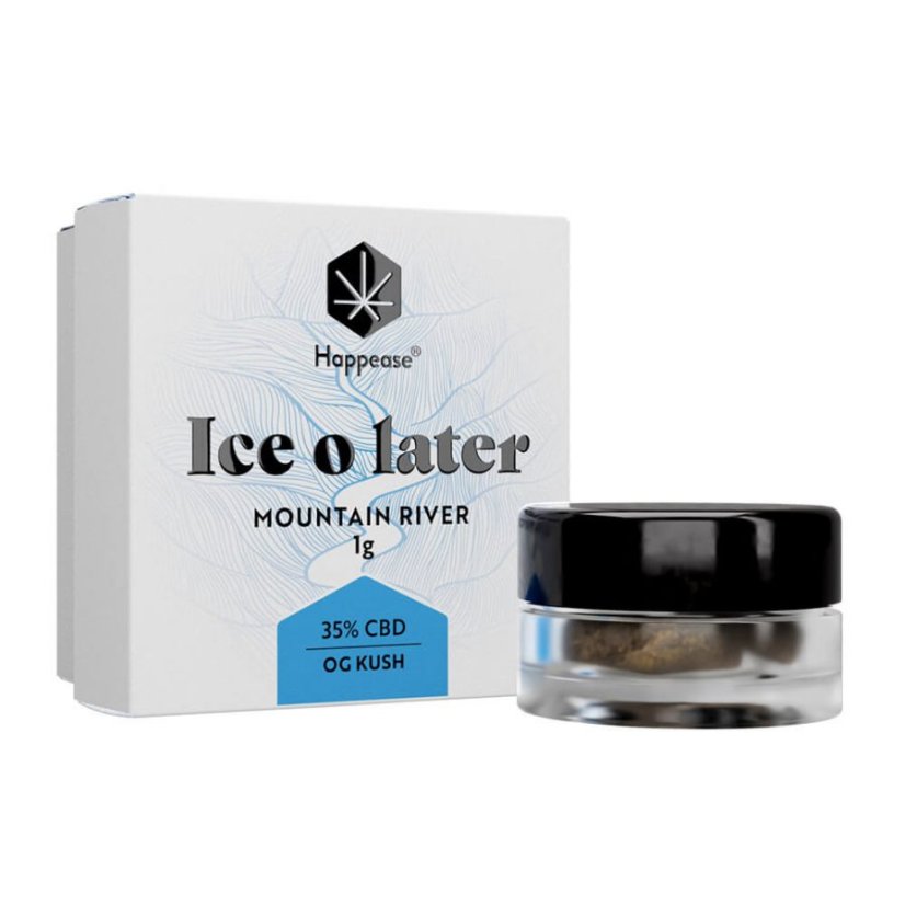 Happease - Ottaa talteen Mountain River Ice O Later, 35% CBD, 1 g