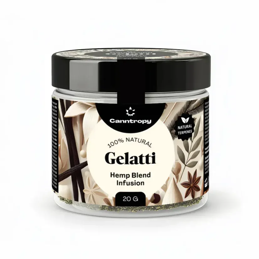 Canntropy Jauhetut hamppusekoituskukat - Gelatti (20g)