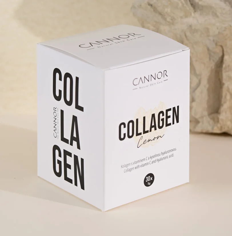 Cannor Kollageeni hyaluronihapolla, sitruuna, 30 päivän hoito, 150 g