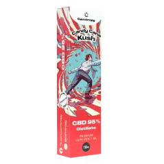 Canntropy CBD jednorazové vape pero Candy Cane Kush, CBD 95 %, 1 ml