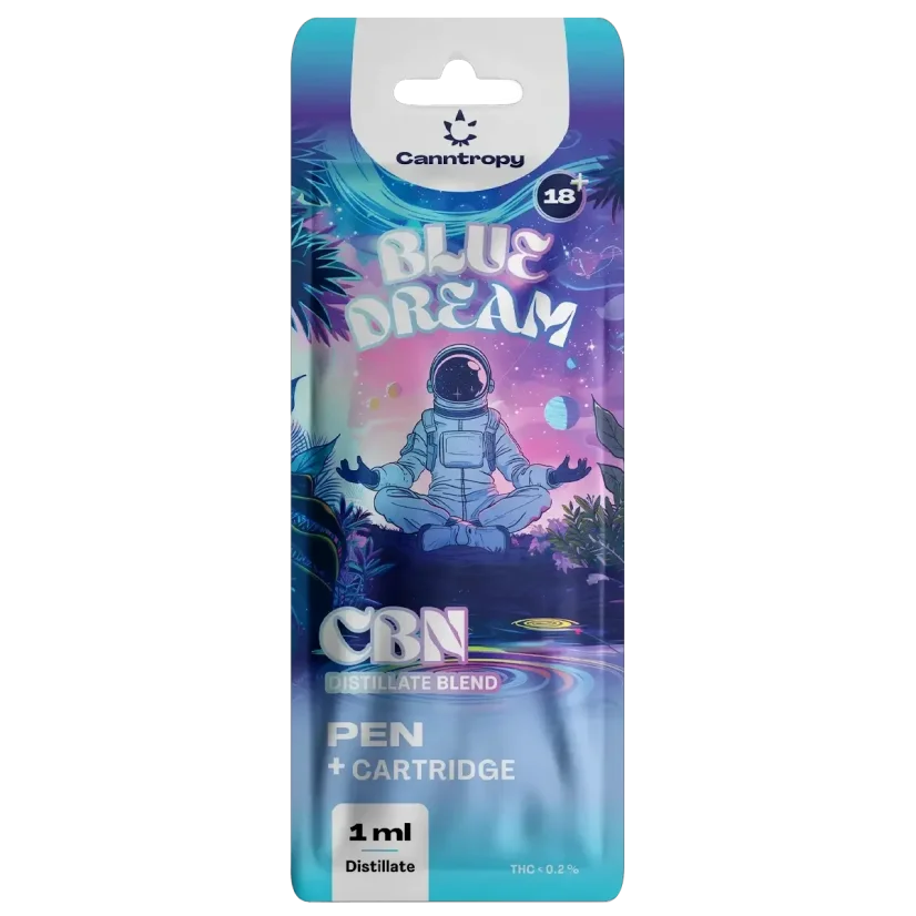 Canntropy CBN-kynä + Cartridge Blue Dream, CBN 95 %, 1 ml