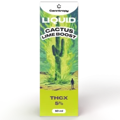 Canntropy THCX Liquid Cactus Lime Boost, THCX 5%, 10 ml