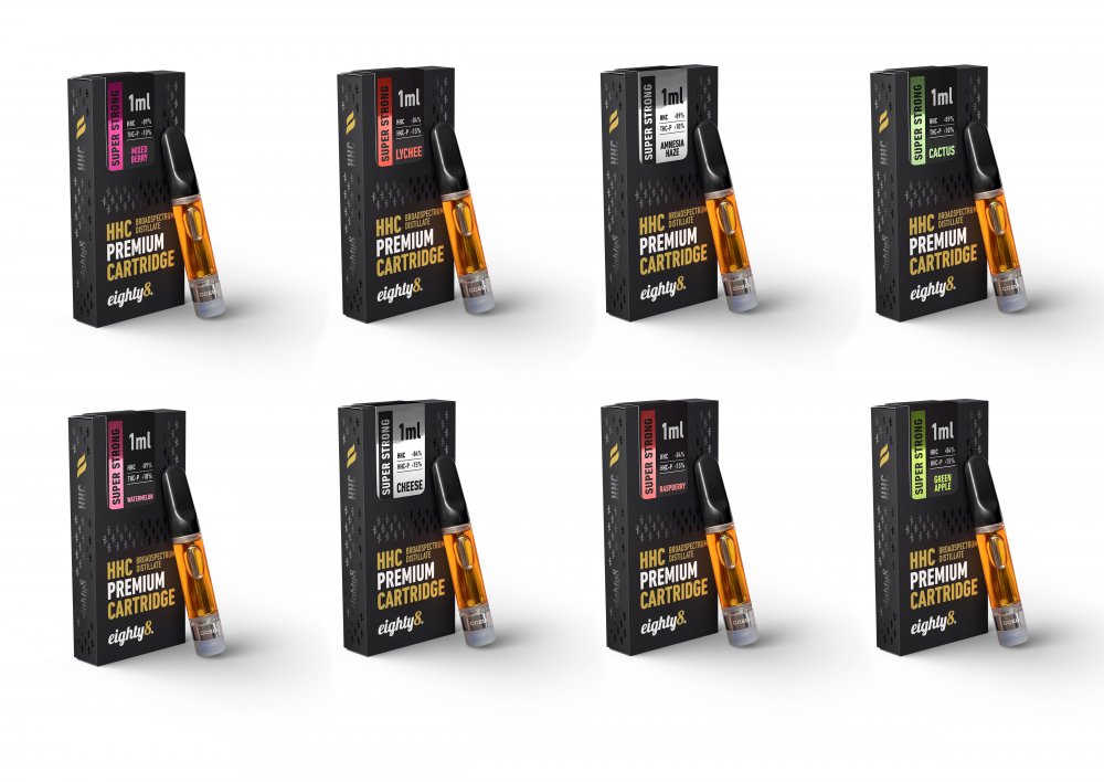 Eighty8 Super Strongs Cartridge, HHC / THCP / HHCP, All in