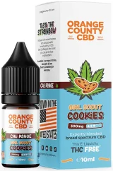 Orange County CBD E-Liquid Girl Scout -keksejä, CBD 300 mg, 10 ml