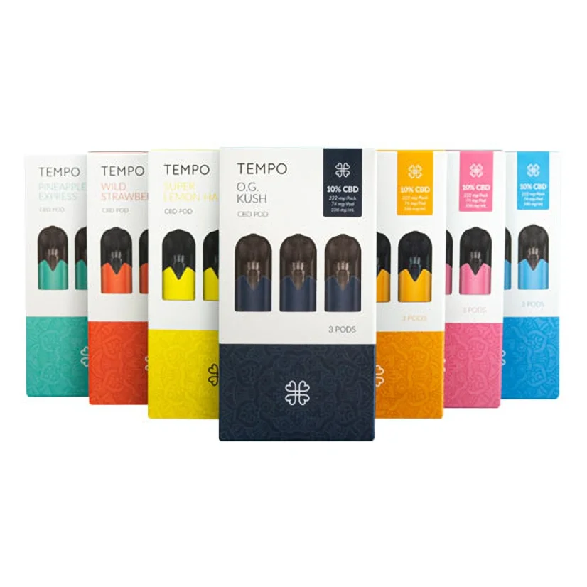 harmony vape pen Harmony Tempo Set Vape Pen + 2226 mg CBD, 21 pcs, 7 flavors x 318 mg