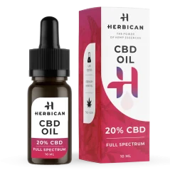 Herbican Full Spectrum CBD Oil, 20%, 10 ml