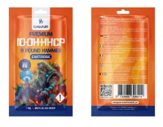 CanaPuff 10-OH-HHCP kazeta 9 librové kladivo, 10-OH-HHCP 95 %, 1 ml