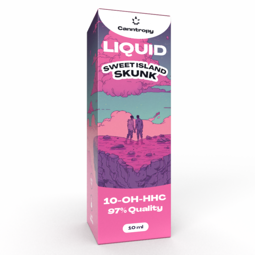 Canntropy 10-OH-HHC Liquid Sweet Island Skunk, 10-OH-HHC 97 % laatu, 10 ml